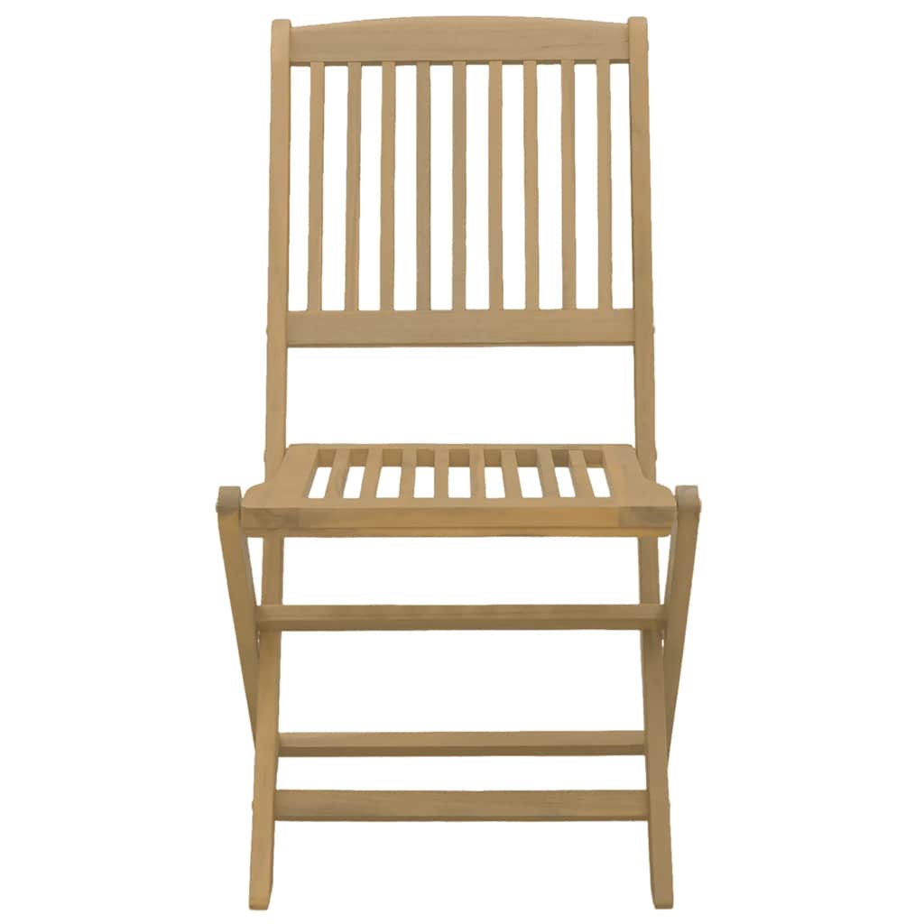 vidaXL Folding Chairs 6 pcs 48,5x57x90 cm Solid Wood Acacia