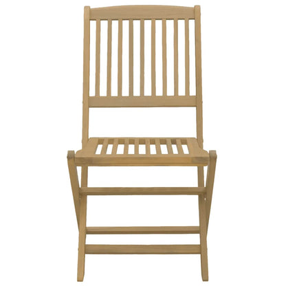 vidaXL Folding Chairs 6 pcs 48,5x57x90 cm Solid Wood Acacia