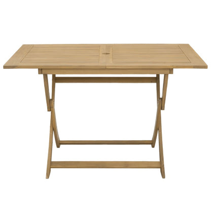 vidaXL 7 Piece Garden Dining Set Solid Wood Acacia