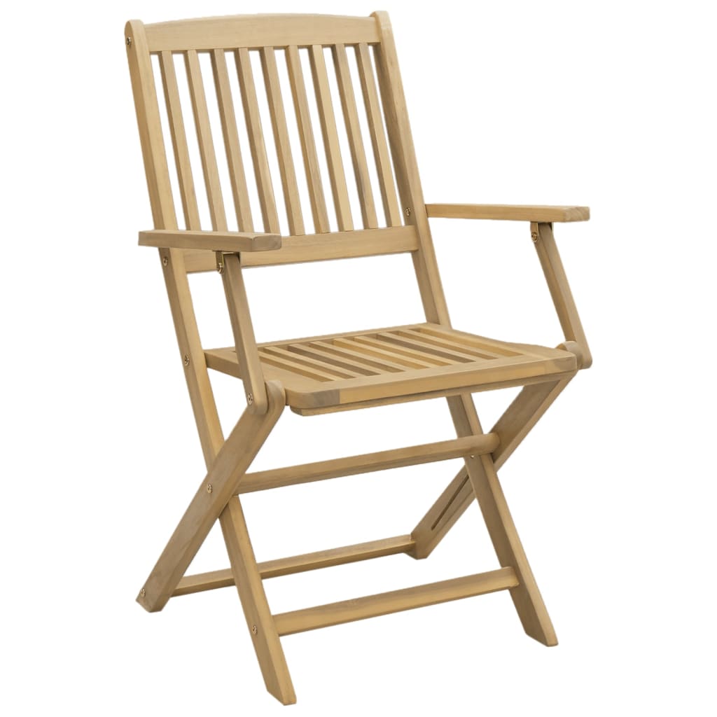 vidaXL 7 Piece Garden Dining Set Solid Wood Acacia