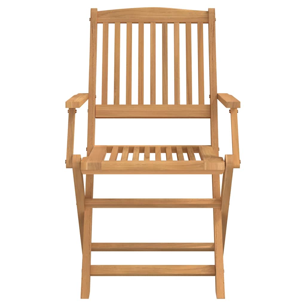 vidaXL 9 Piece Garden Dining Set Solid Wood Acacia