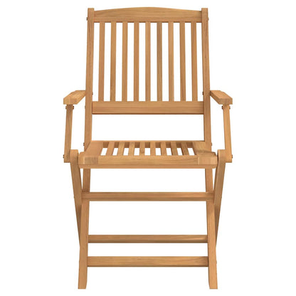 vidaXL 9 Piece Garden Dining Set Solid Wood Acacia