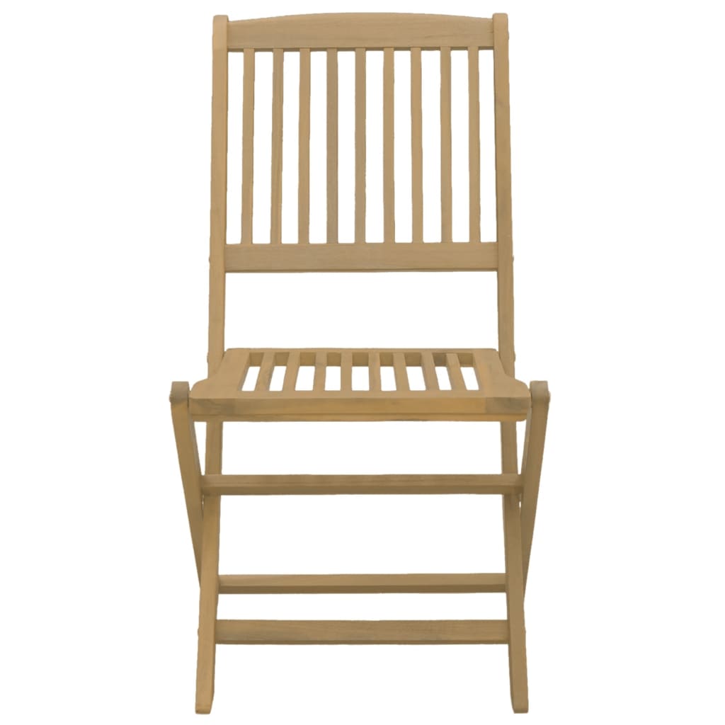 vidaXL 9 Piece Garden Dining Set Solid Wood Acacia