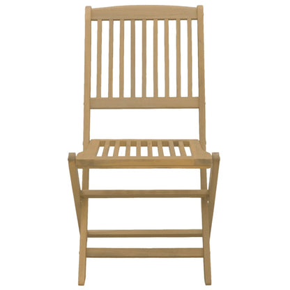 vidaXL 9 Piece Garden Dining Set Solid Wood Acacia