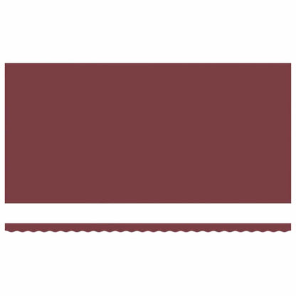 vidaXL Manual Retractable Awning with LED Burgundy 600x300 cm