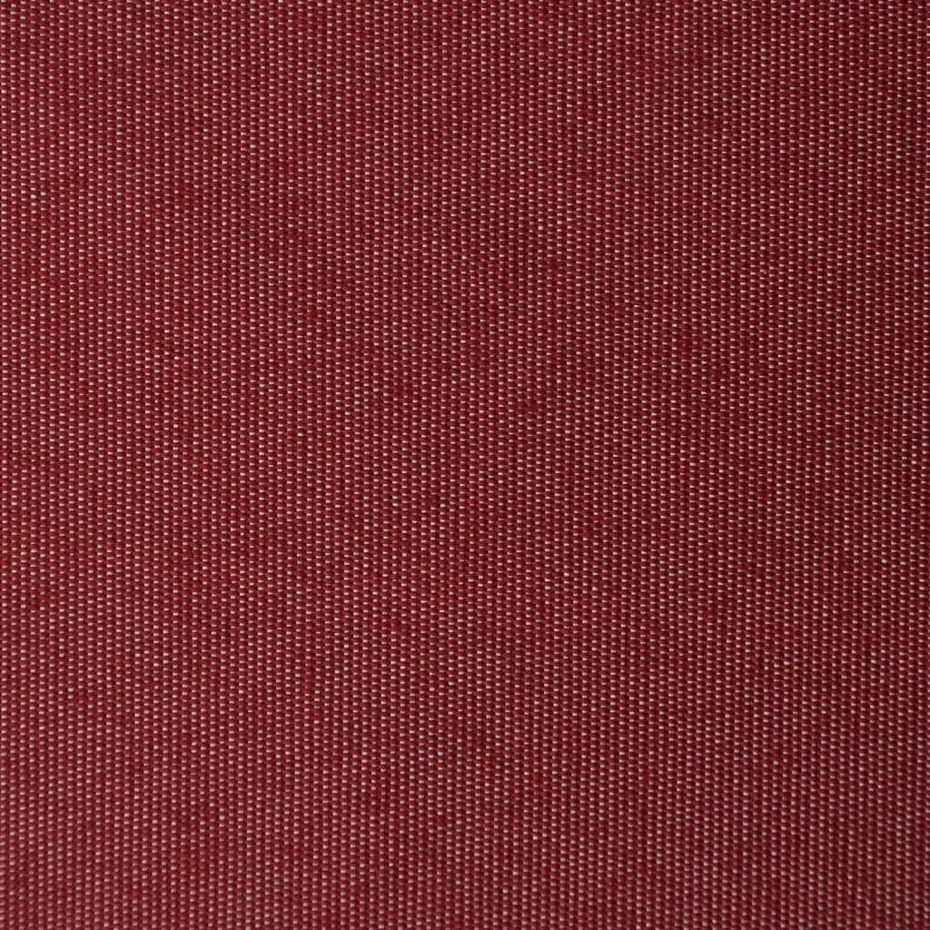 vidaXL Manual Retractable Awning with LED Burgundy 600x350 cm