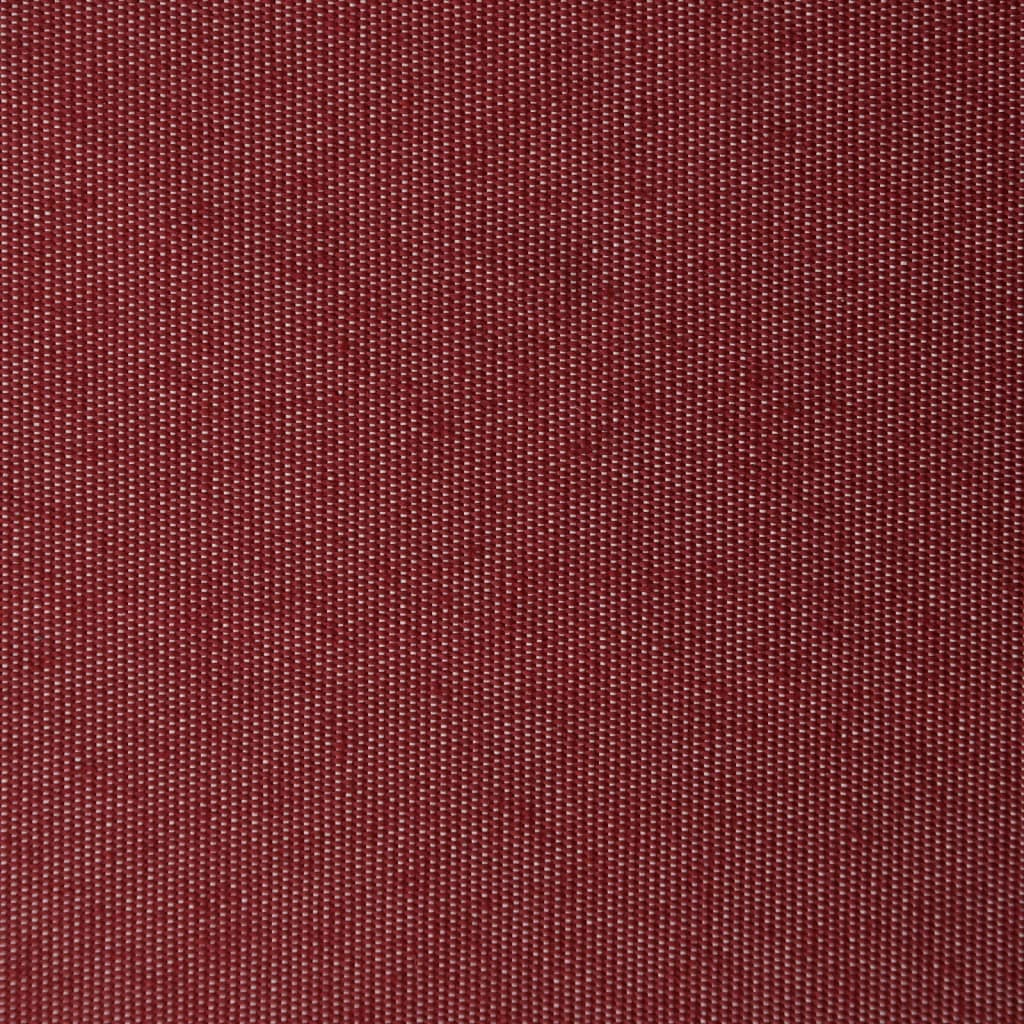 vidaXL Manual Retractable Awning Burgundy 500x350 cm