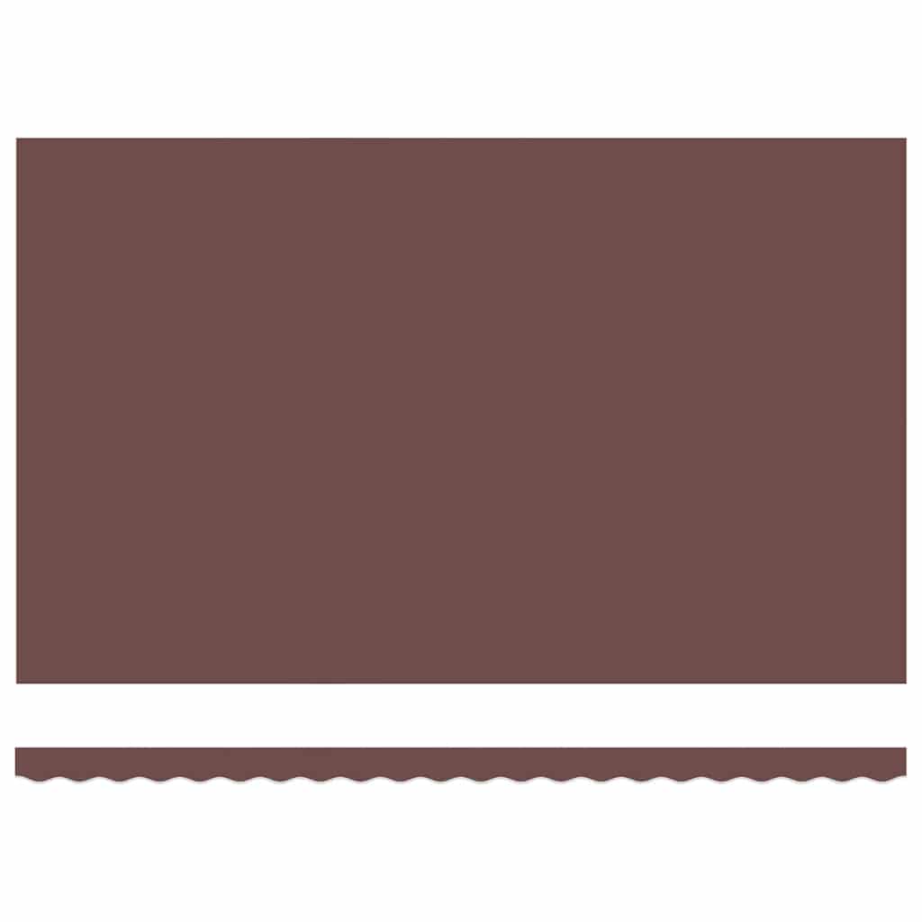 vidaXL Manual Retractable Awning with LED Brown 500x300 cm