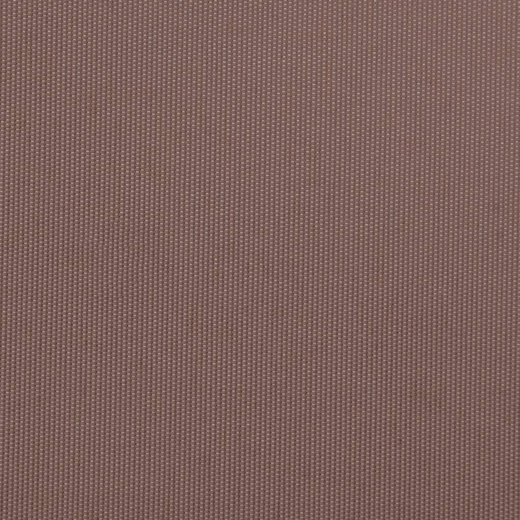 vidaXL Manual Retractable Awning Brown 450x350 cm