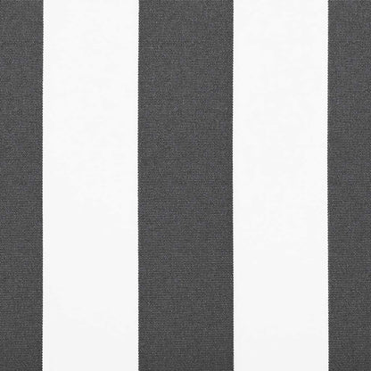 vidaXL Manual Retractable Awning Anthracite&White 300x250 cm