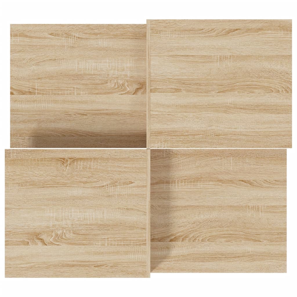 vidaXL Coffee Tables 2 pcs Sonoma Oak Engineered Wood