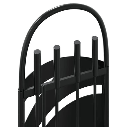 vidaXL 5 Piece Fireplace Tool Set 23x15x66 cm Steel