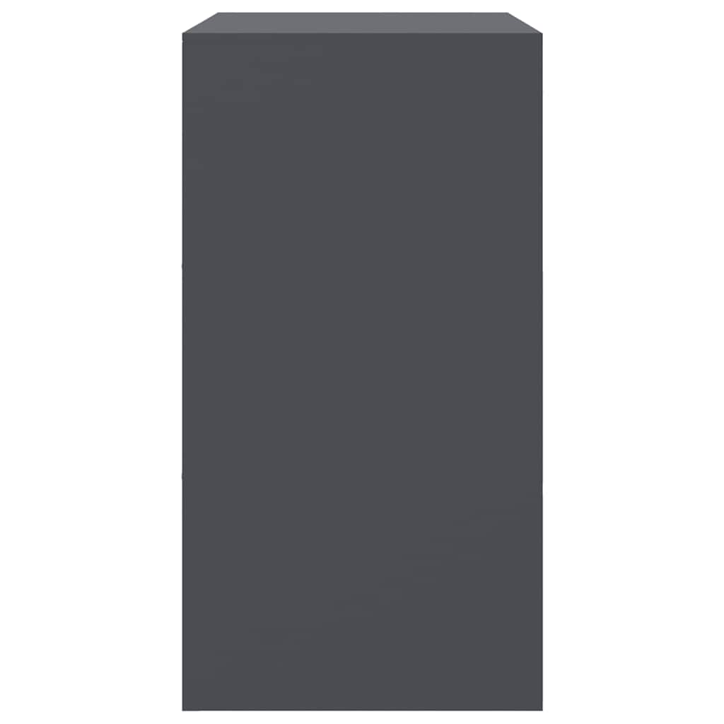 vidaXL Sideboard Anthracite 67x39x73 cm Steel