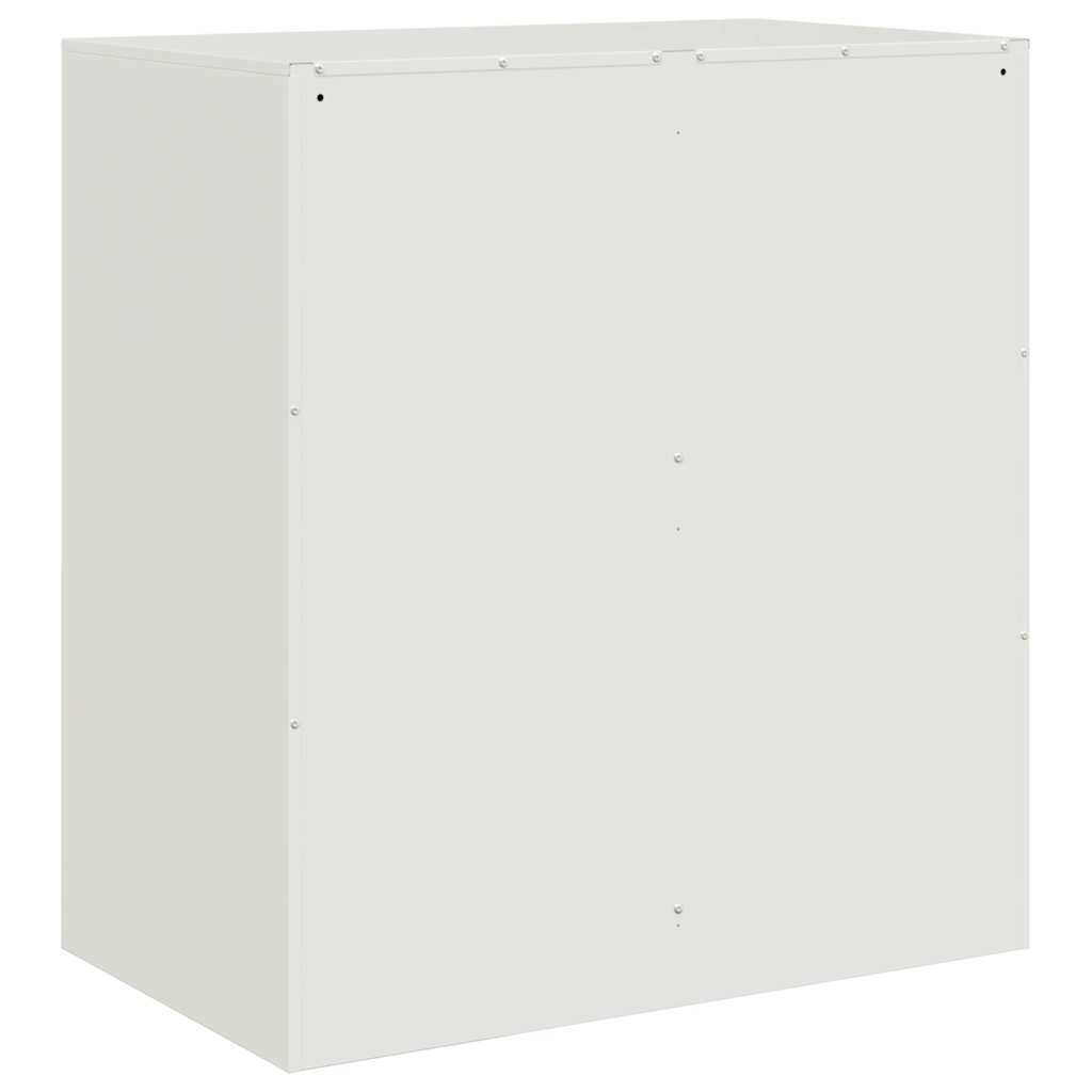 vidaXL Sideboard White 67x39x73 cm Steel