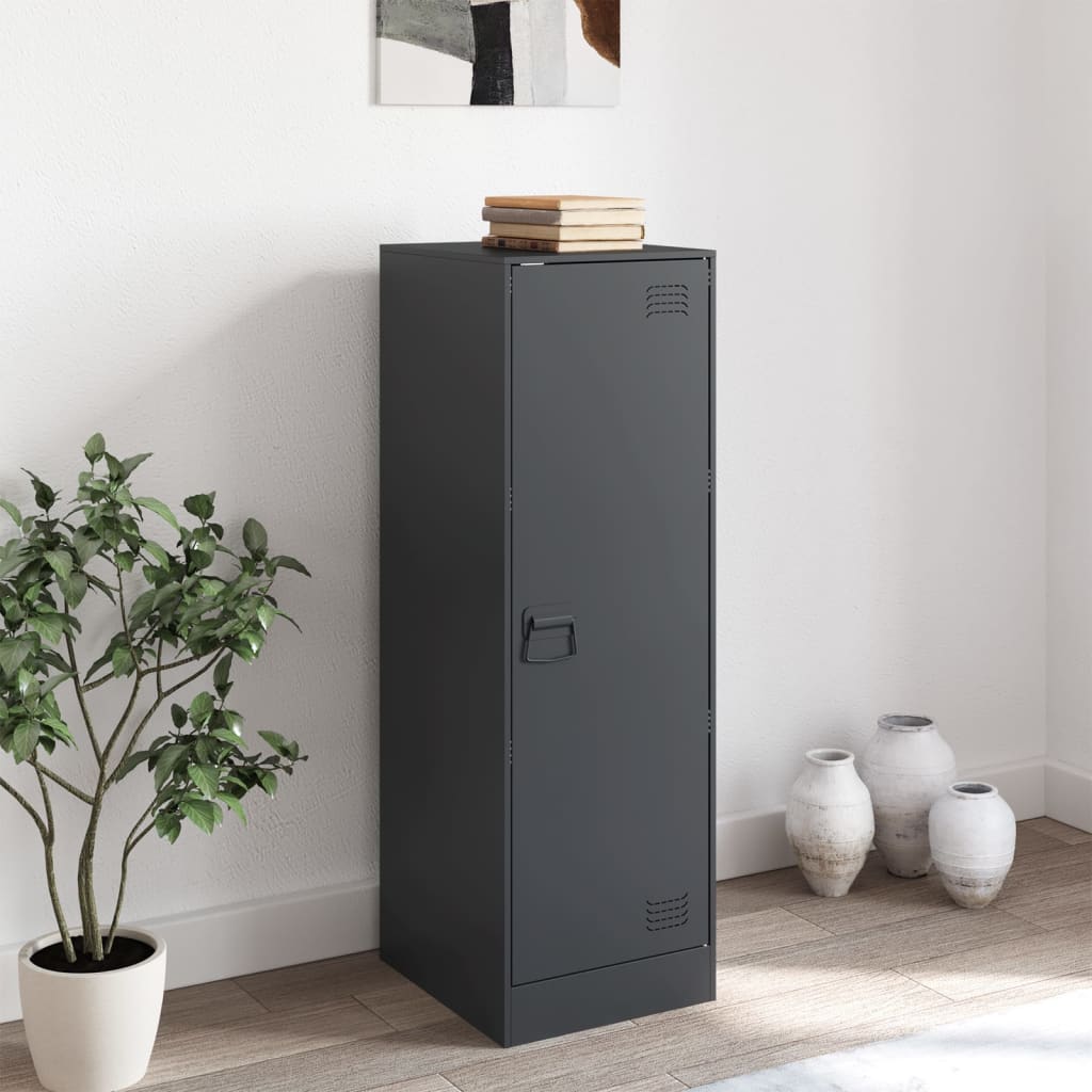 vidaXL Sideboard Anthracite 34,5x39x107 cm Steel