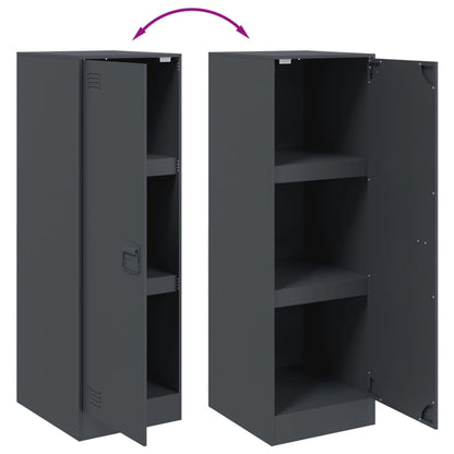 vidaXL Sideboard Anthracite 34,5x39x107 cm Steel
