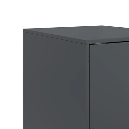 vidaXL Sideboard Anthracite 34,5x39x107 cm Steel