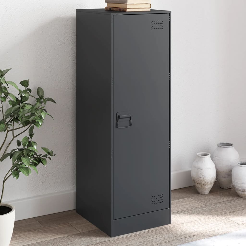 vidaXL Sideboard Anthracite 34,5x39x107 cm Steel