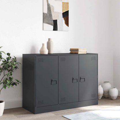 vidaXL Sideboard Anthracite 99x39x73 cm Steel