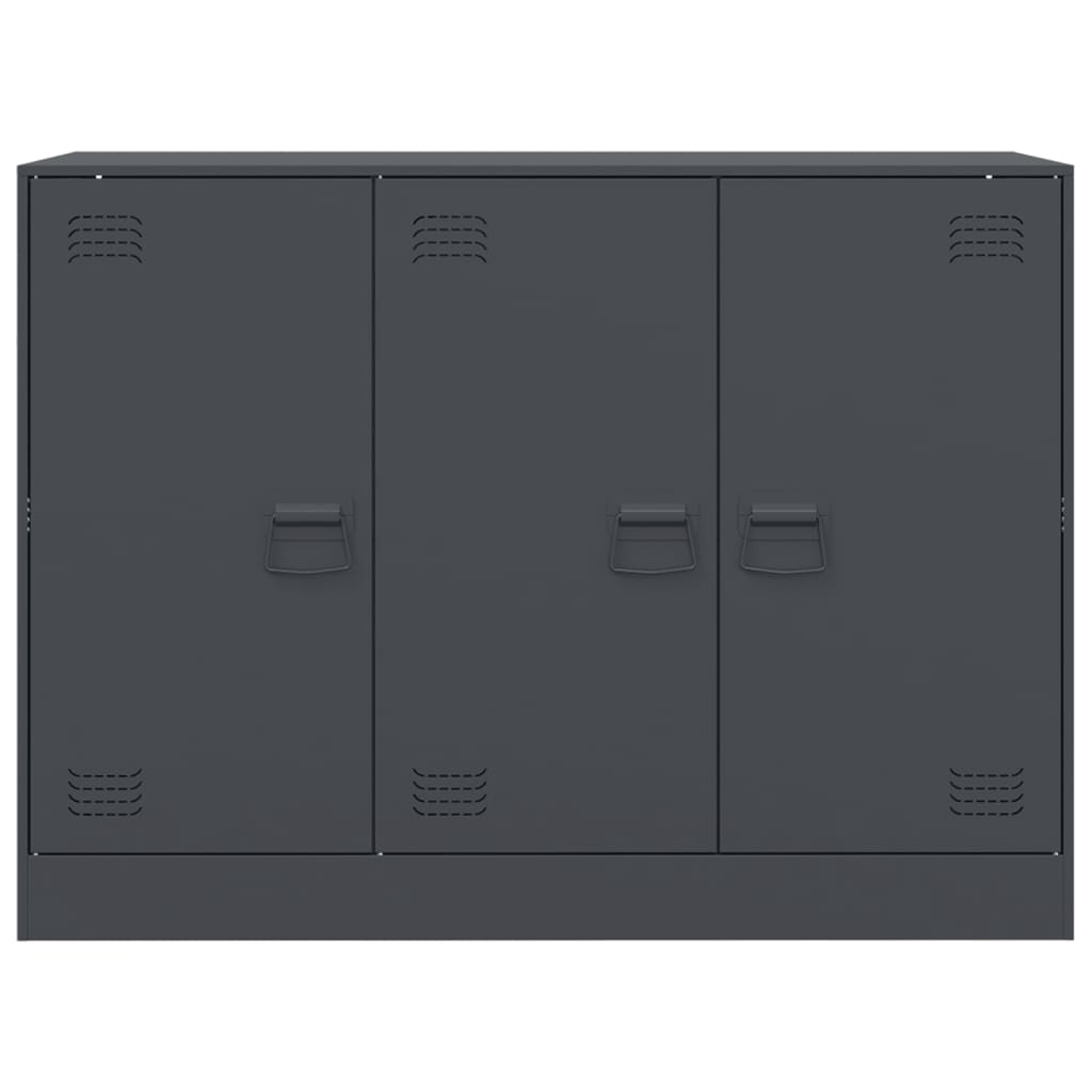 vidaXL Sideboard Anthracite 99x39x73 cm Steel