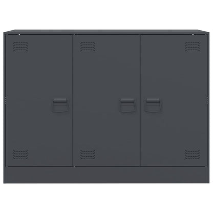 vidaXL Sideboard Anthracite 99x39x73 cm Steel