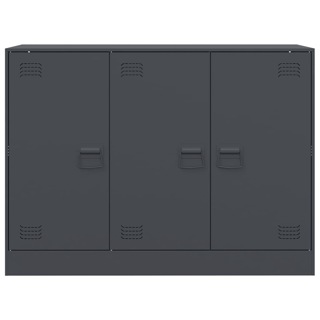vidaXL Sideboard Anthracite 99x39x73 cm Steel