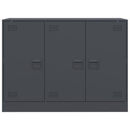 vidaXL Sideboard Anthracite 99x39x73 cm Steel