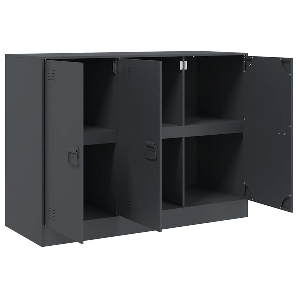 vidaXL Sideboard Anthracite 99x39x73 cm Steel
