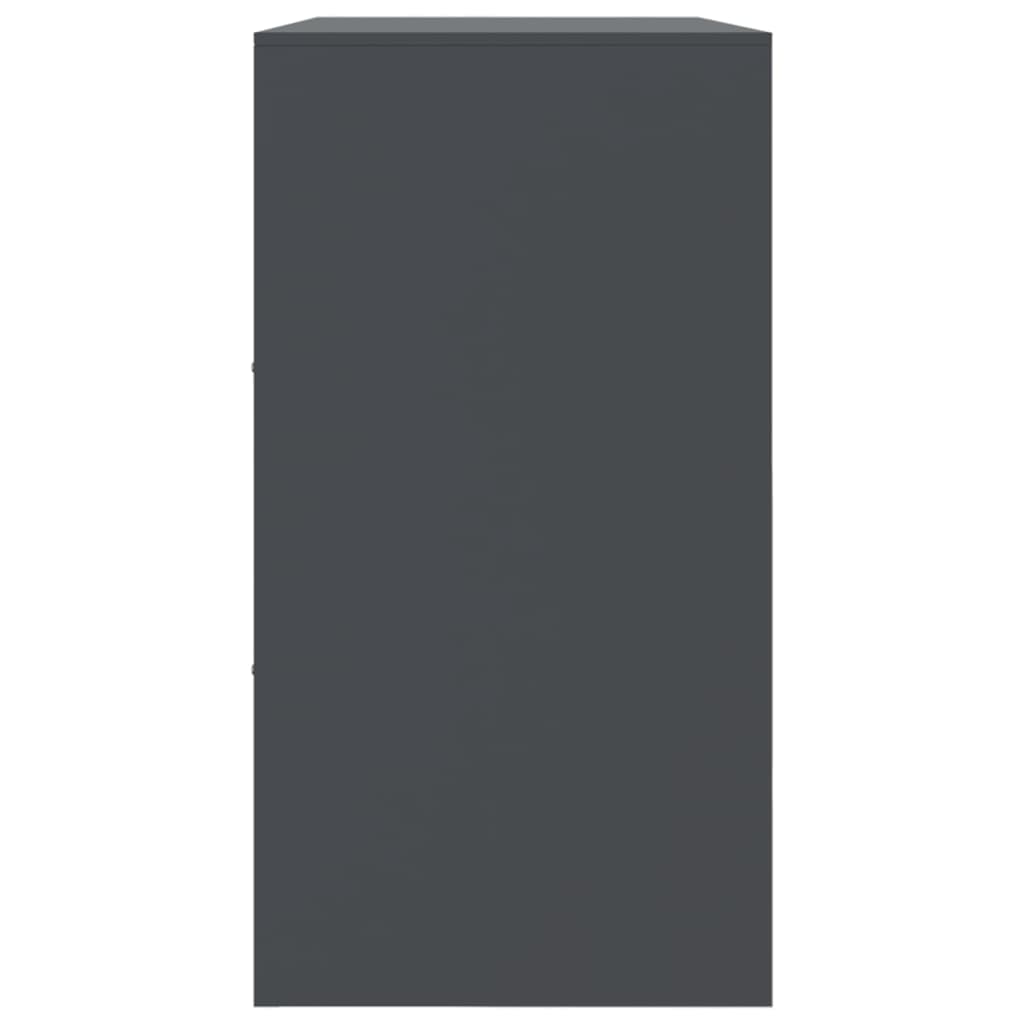 vidaXL Sideboard Anthracite 99x39x73 cm Steel