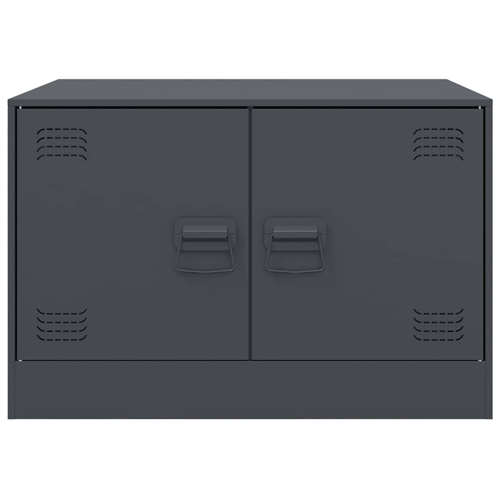 vidaXL Coffee Table Anthracite 67x50x44 cm Steel