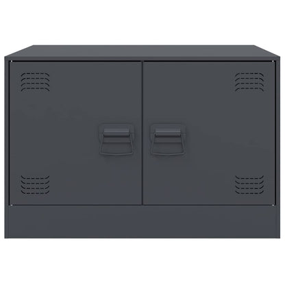 vidaXL Coffee Table Anthracite 67x50x44 cm Steel