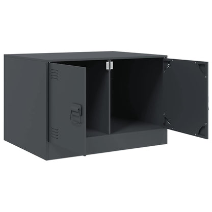 vidaXL Coffee Table Anthracite 67x50x44 cm Steel