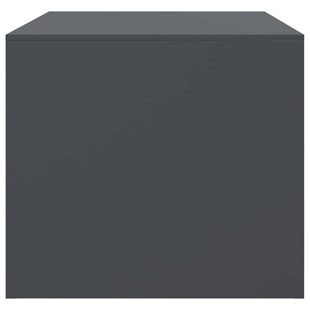 vidaXL Coffee Table Anthracite 67x50x44 cm Steel