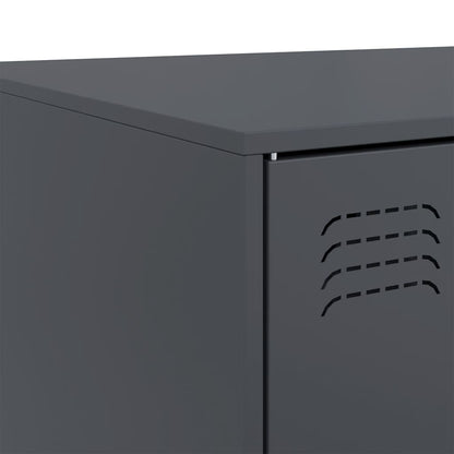 vidaXL Coffee Table Anthracite 67x50x44 cm Steel