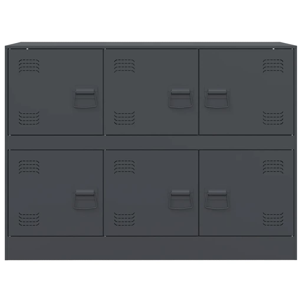 vidaXL Sideboard Anthracite 99x39x73 cm Steel