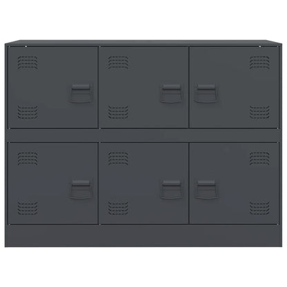 vidaXL Sideboard Anthracite 99x39x73 cm Steel