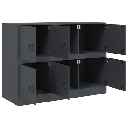 vidaXL Sideboard Anthracite 99x39x73 cm Steel