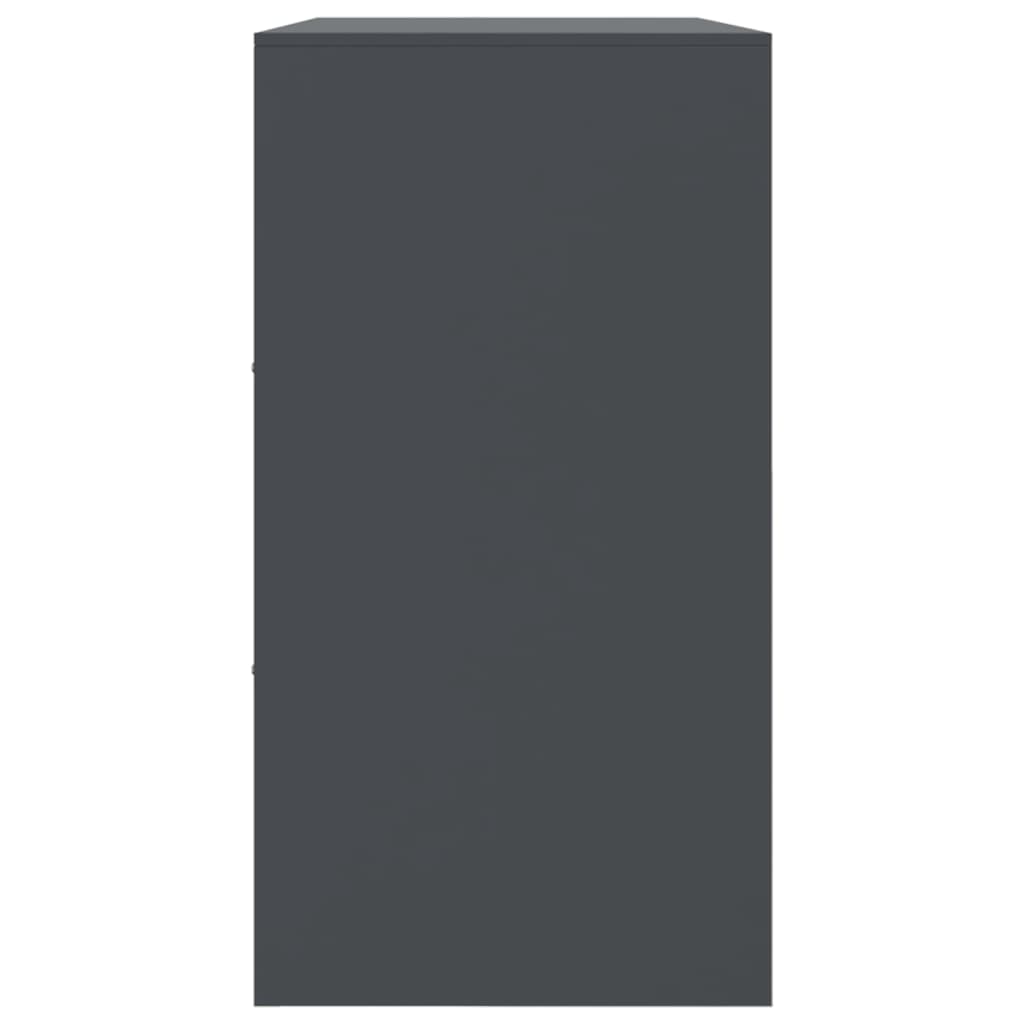 vidaXL Sideboard Anthracite 99x39x73 cm Steel