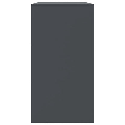 vidaXL Sideboard Anthracite 99x39x73 cm Steel
