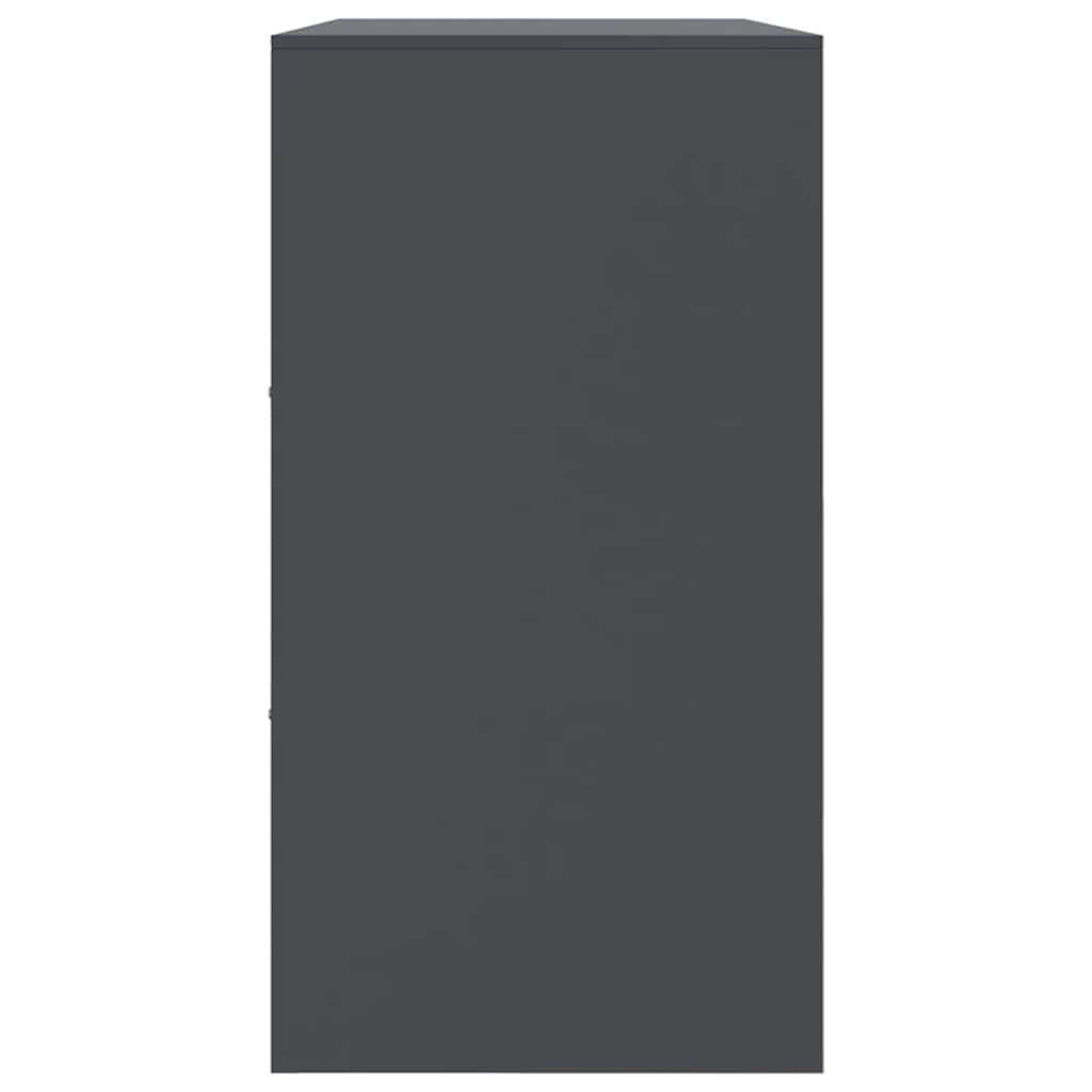 vidaXL Sideboard Anthracite 99x39x73 cm Steel