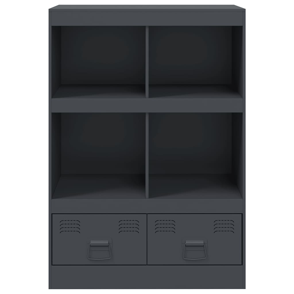 vidaXL Highboard Anthracite 67x39x95 cm Steel