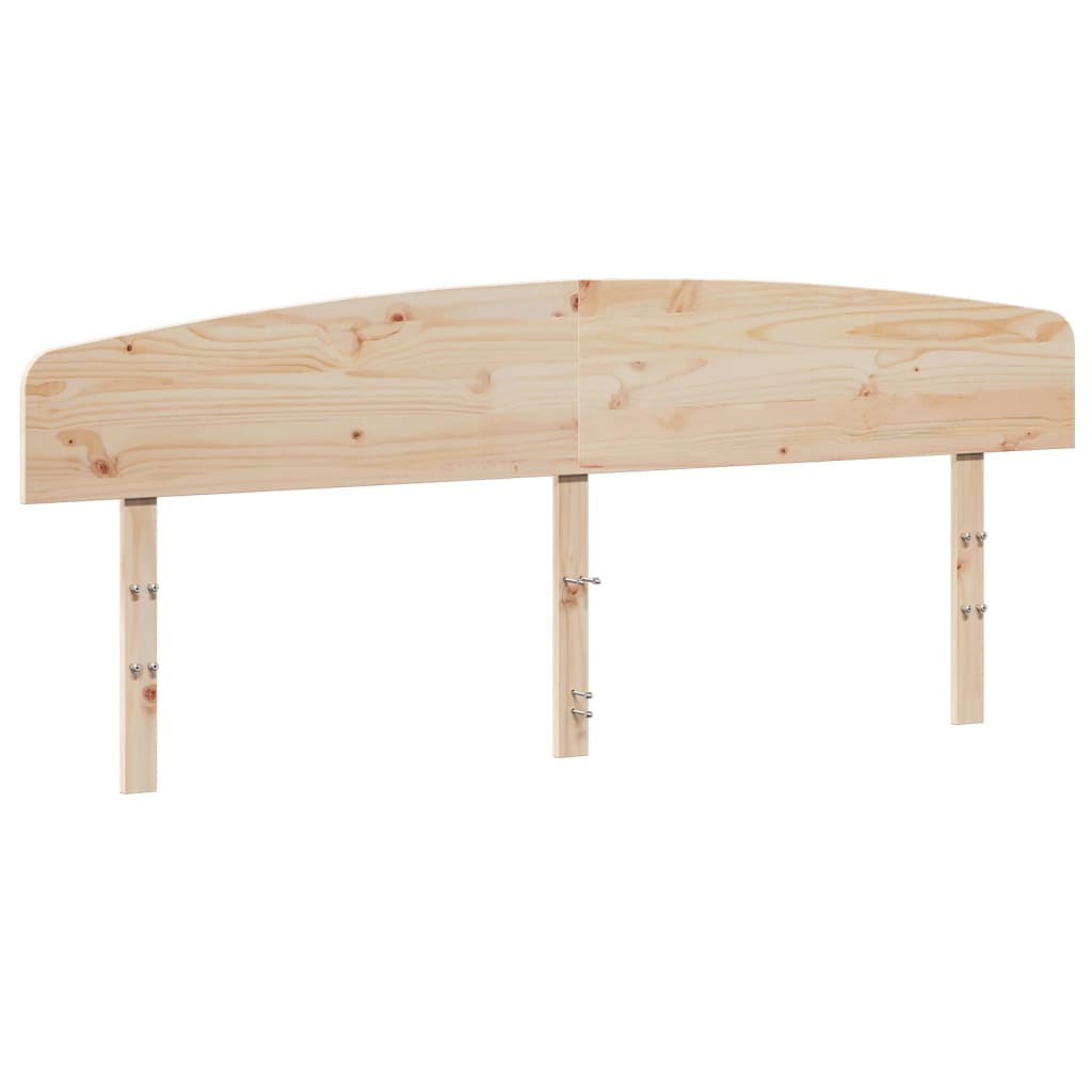 vidaXL Headboard 200 cm Solid Wood Pine