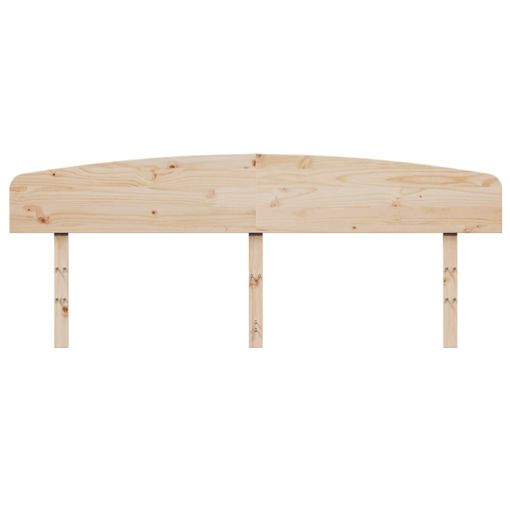 vidaXL Headboard 200 cm Solid Wood Pine