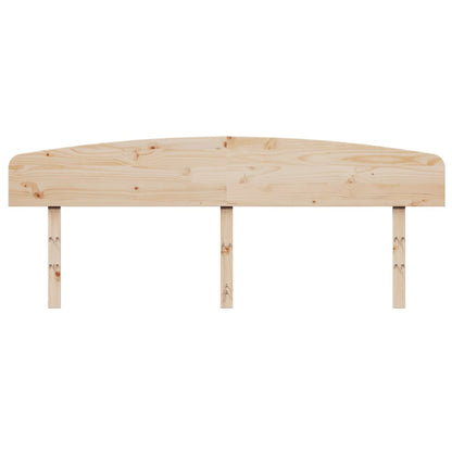 vidaXL Headboard 200 cm Solid Wood Pine