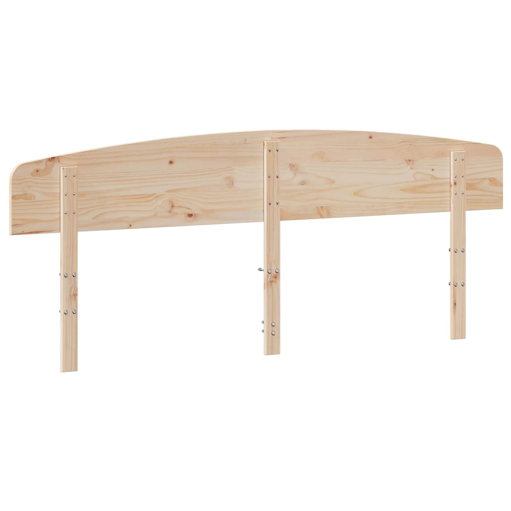 vidaXL Headboard 200 cm Solid Wood Pine