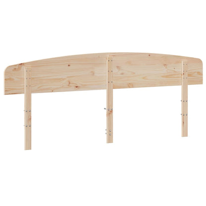 vidaXL Headboard 200 cm Solid Wood Pine
