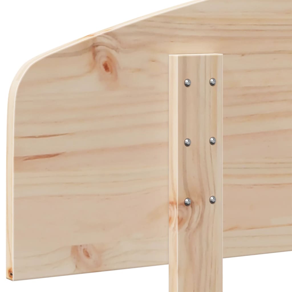 vidaXL Headboard 200 cm Solid Wood Pine