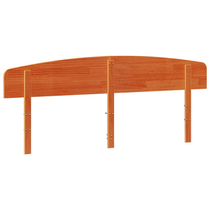 vidaXL Headboard Wax Brown 180 cm Solid Wood Pine
