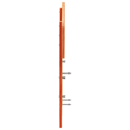 vidaXL Headboard Wax Brown 150 cm Solid Wood Pine