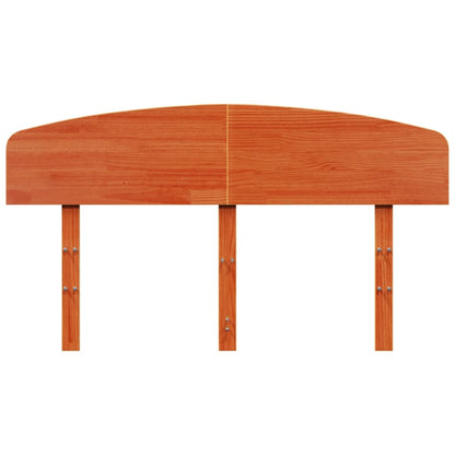 vidaXL Headboard Wax Brown 140 cm Solid Wood Pine